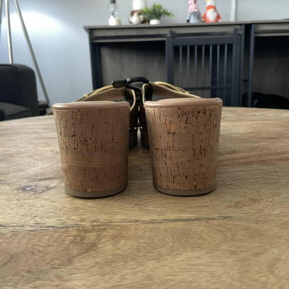 NEW 11 Women's Cork Platform Sandals - Picture 7 of 7